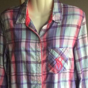 VICTORIA SECRET 2 PIECE PAJAMA SET     XS